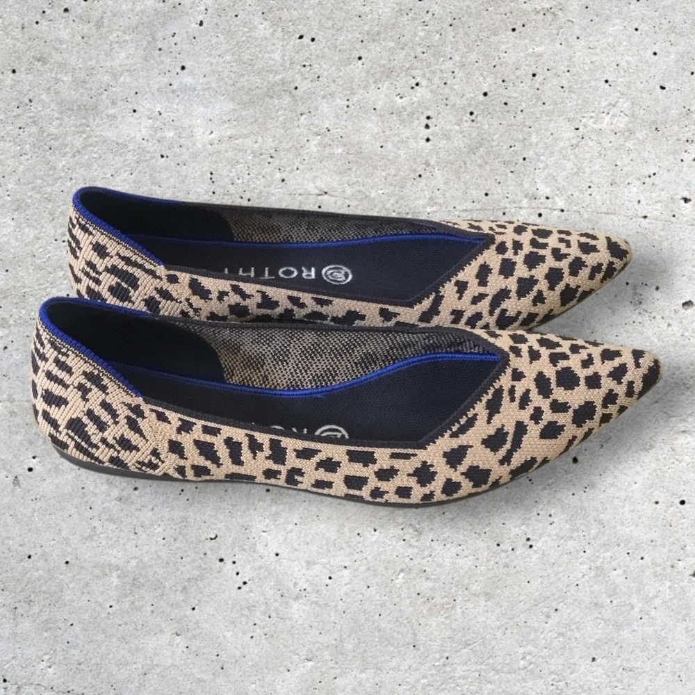Rothy’s The Point Ballet Flat In Cheetah Print - image 4